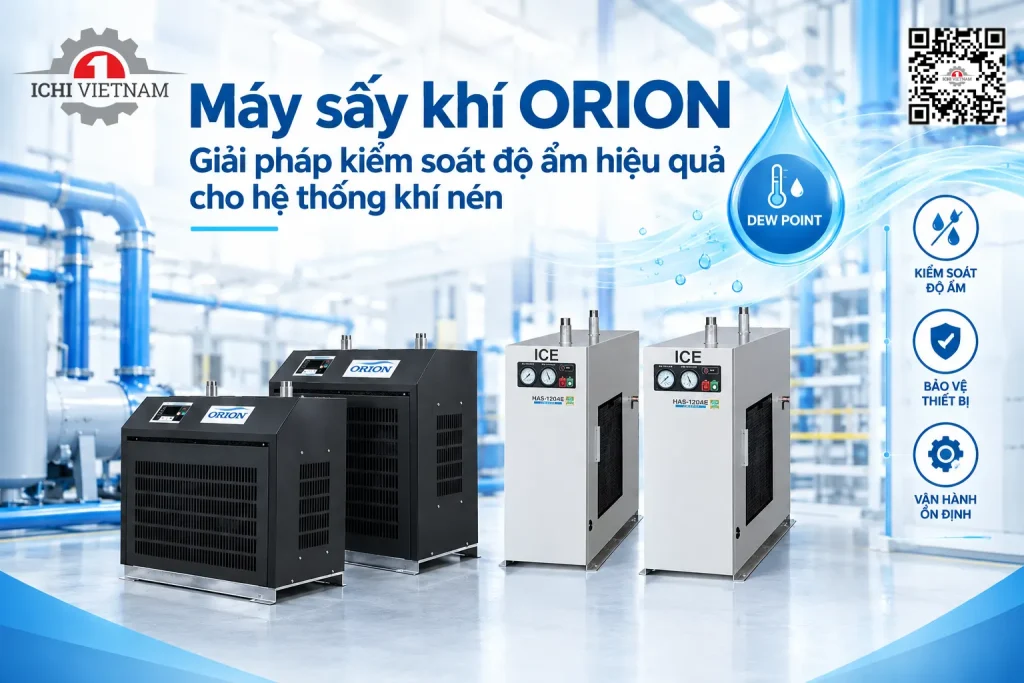 Điểm sương (Dew Point) trong khí nén - Ichi Vina